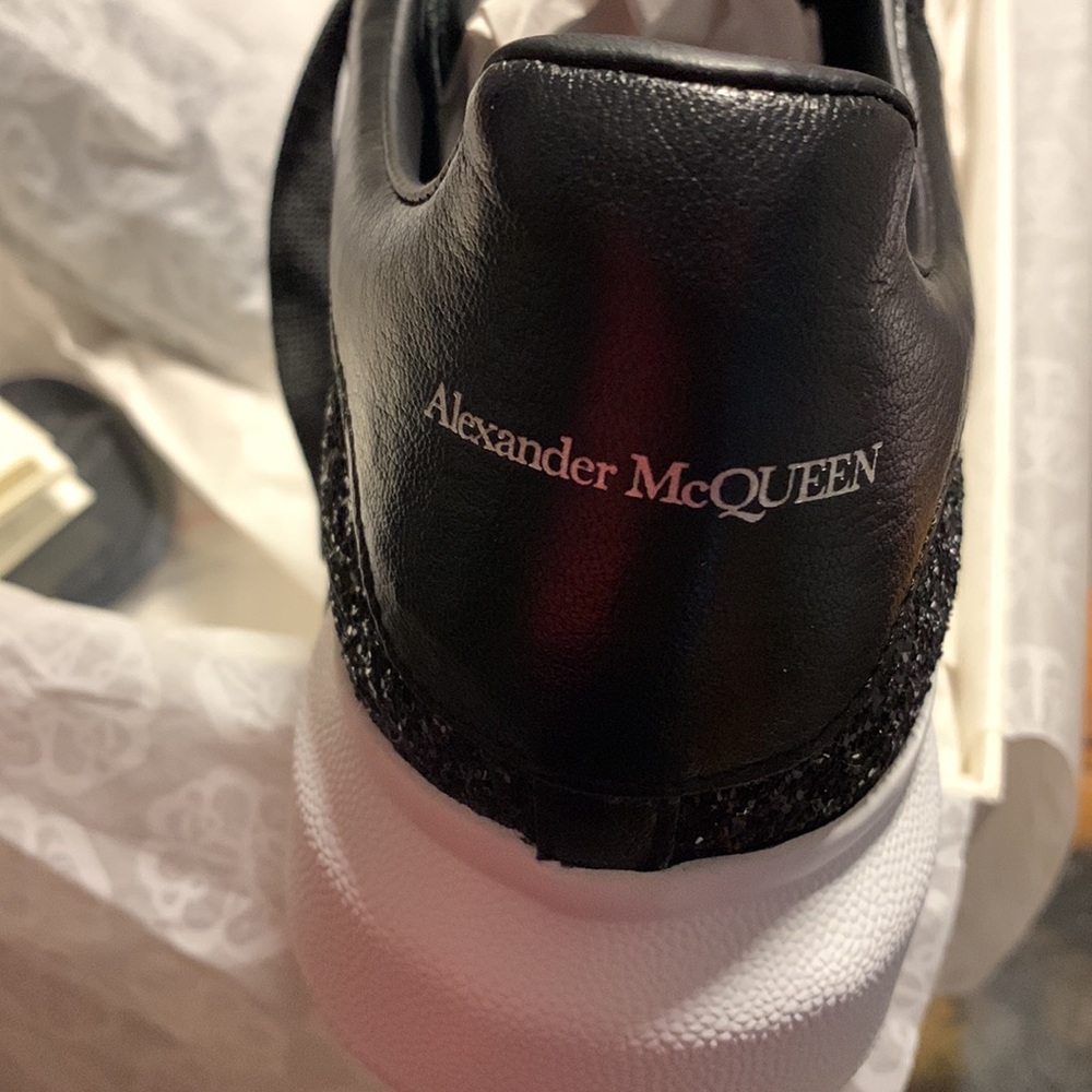 Alexander McQueen Galaxy Glitter Sneakers - Picture 4 of 5